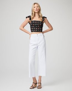 Paige: Anessa w Raw Hem | Crisp White