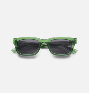 Sunglasses: Savage | Transparent Forest Green