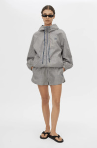 Camilla Marc: Pierce Check Anorak | Birch Check