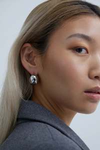 Aria Earrings | Silver