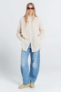Oversized Walker Shirt | Natural