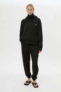 Lyra Hoodie | Black/White