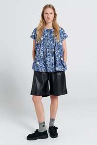 Sale Karen Walker: Furrow Sleeveless Shirt | Blue Multi