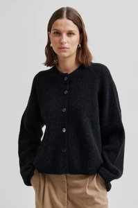 Gabby Knit Cardigan | Black Sand