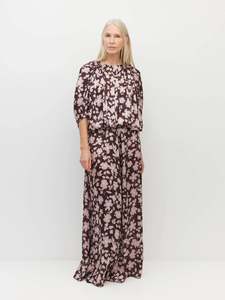 Sale Trial: Una Dress (Dusk Blossom Plisse) | Rose Lustre