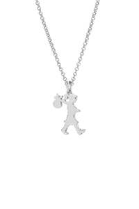 Small Runaway Girl Necklace | Silver