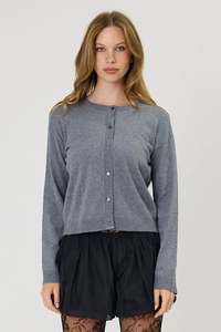 In Stock Items Only: Kara Cardi | Smoke