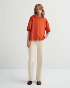 Under 100: Oversized Boxy Tee | Nasturtium