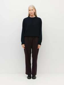 Sale Trial: Travel Pant (Bonotto Crepe) | Plum