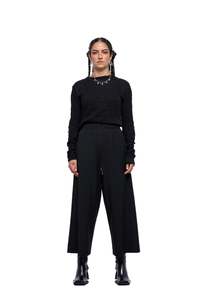 Kol Pant | Black Suiting