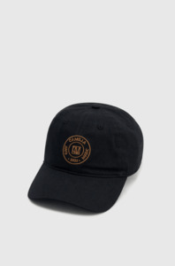 Westley Emb Logo Cap | Black/Tan