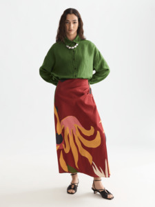 Scotch Soda: Linen Shirt | Garden Green