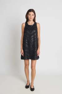 Made: Capulet Dress | Black Chevron