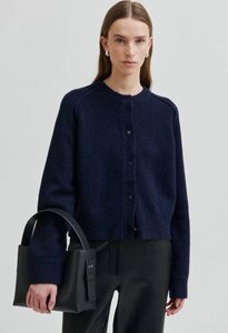 Banja Knit Raglan Cardigan | Carbon