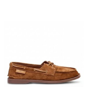 Kathryn Wilson: Kokomo Deck Shoe | Tan Suede