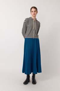 Sale Juliette Hogan: Stripey Hoodie | Black Stripe