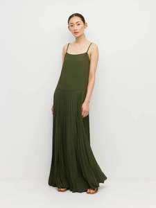 Betty Pleat Dress | Vine