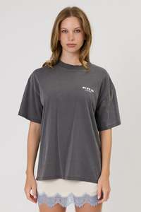 Remain: Star Tee | Washed Black