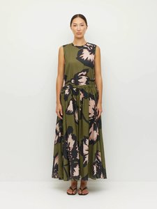 Romi Dress (Grand Flora Cotton) Forest Bloom