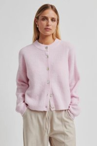 Second Female: Gabby Knit Cardigan | Pale Lilac