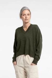 Griddy Sweater | Forest Wood