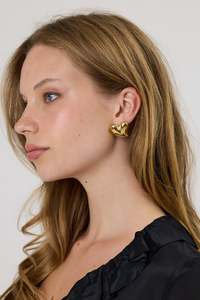 Belle Earrings | Gold