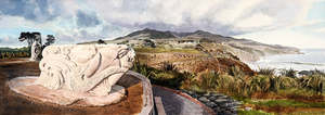 Painting Reproduction: West-facing Tangaroa, Wainui Reserve