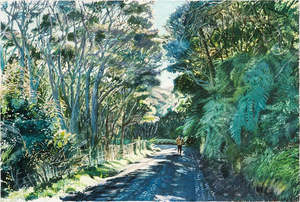 Painting Reproduction: Kanuka Glade, Whaanga Road