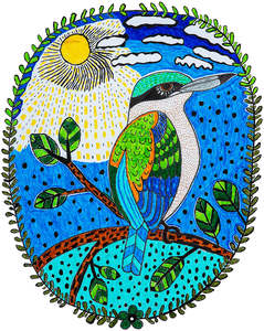 Drawing reproduction: Kingfisher II
