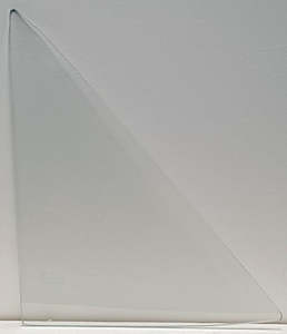 Ford Escort Mk1 Mk2 Window Glass: Ford Escort MK2 front 1/4 side glass clear 2 door