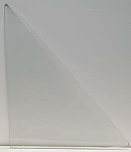 Ford Escort Mk1 Mk2 Window Glass: Ford Escort MK2 front 1/4 side glass clear 2 door