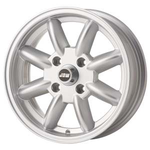 Toyota Wheels: JBW 15X5.5 8 Spoke 4x114.3 et15 Silver
