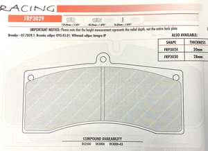 Ferodo FRP3029L Brake Pads