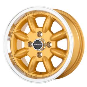 JBW Superlite 13 x 6 4x101.6 ET16 Gold