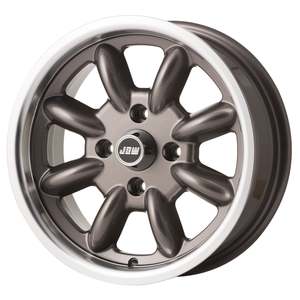 JBW 15x6 Minilight 4x108 Gunmetal Hi Light ET10