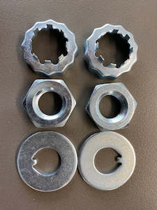 Front Strut Parts: Ford Escort & Capri hub nut kit