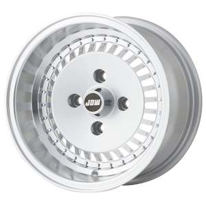 Moros Minor Mini Mg Wheels: JBW 13 x 7.0 OS4 4x101.6 ET-7 Silver Hi-Light