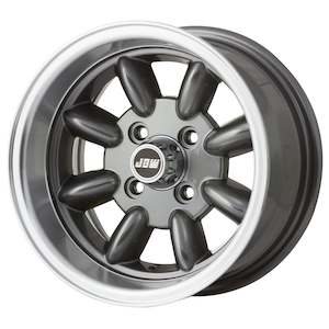 JBW 13 x 7.0 Minilight Style 4 x 114.3 ET-7 gunmetal