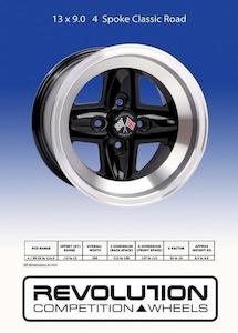 13 x 9.0 4 spoke blank