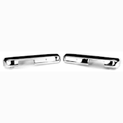 Mk2 Ford Escort Body Panels: MK2 Front 1/4 Chrome Bumper - Pair 25-19-90-3/4