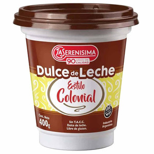 Products: Dulce de Leche Serenisima Colonial 400g - Milk Caramel traditional Mysite