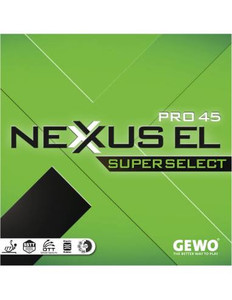 Products: Rubber Gewo Nexxus EL Pro 45 SuperSelect Ttpanda