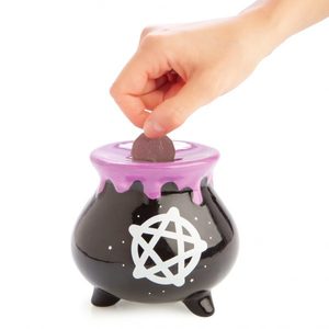 Products: Witches Brew Cauldron Money Box