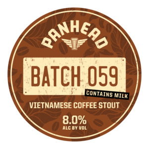Beer: Batch 059 Vietnamese Coffee Stout
