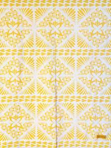 Scarfs Sarongs Lavalava: PANIKEKE METI YELLOW SCARF