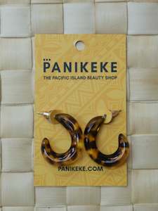 Panikeke Earrings: TURTLE SHELLS EARRINGS