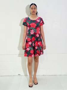 KAIGA FLORAL GIRLS DRESS