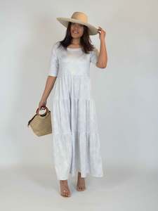 Made To Order By Panikeke Kloset: (MADE TO ORDER) TE APA TIERED DRESS PRE-ORDER ONLY