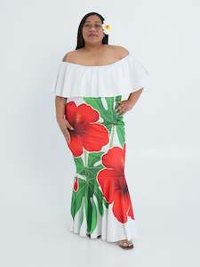 (MADE TO ORDER) FEILANI OFF SHOULDER DRESS PRE-ORDER ONLY