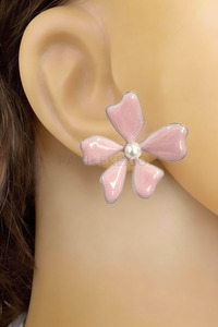 NETO FLORA STUD DANGLES